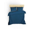 Beddengoedset - 1 dekbedovertrek 220 x 240 cm + 2 kussenslopen 60 x 60 cm - 100% katoen satijn - Blauw