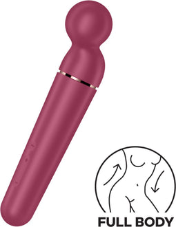 Satisfyer - Planet Wand-er - Wand Vibrator - Berry/Rose Gold