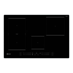 BAUKNECHT BS2677CAL - Inductiekookplaat - 4 zones 1 Flexi Duo 4 boosters - RVS