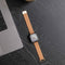 imoshion Magnetisch lederen bandje - Geschikt voor Apple Watch 1, 2, 3, 4, 5, 6, 7, 8, 9, 10, SE, Ultra (2) - 44/45/46/49 mm - Bruin - One Size