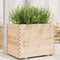 vidaXL - Plantenbak - 90x60x72 - cm - massief - grenenhout