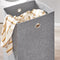 SoBuy BZR217-WN - Wasmachinekast - Opbergvakken met lade en wasmand - Wit 100 x 60 x 90 cm