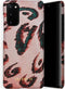 Selencia Hoesje Geschikt voor Samsung Galaxy S20 Hoesje - Selencia Maya Fashion Backcover - roze