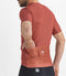 Sportful Fietsshirt Korte Mouwen Rood Paars Heren - Checkmate Jersey Chili Red Mauve-L