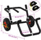 vidaXL - SUP - trolley - voor - 2 - surfplanken - inklapbaar - 90 - kg - aluminium