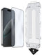 JustinCase iPhone 17 - Gehard Glas Screenprotector - Inclusief Applicator - Krasbestendig