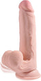 Pipedream - 3D Cock Swinging Balls 6 Inch - Dildos Realistics Lichte Beige