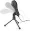 Nedis MICTU100BK - Condensatormicrofoon - Omnidirectioneel - Zwart