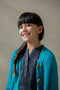 Like Flo F209-5810 - Meisjes Jurk - Knoopsluiting - Antra