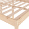 vidaXL - Seniorenbed - massief - grenenhout - 135x190 - cm