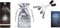 Fifty Shades of Grey The Pinch - Verstelbare Tepelklemmen - Zwart/ Zilver