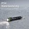 GP CK12 - LED Sleutelhanger Zaklamp 20Lm - Aluminium Antislip - Zwart/Groen