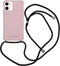 iMoshion Hoesje Geschikt voor iPhone 12 Mini Hoesje Met Koord - iMoshion Color Backcover met koord - Roze