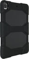 Tablet Hoes Geschikt voor iPad Pro 12.9 (2020) - Extreme Protection Army Backcover tablet - Zwart /Zwart