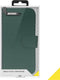 Accezz Hoesje Geschikt voor Samsung Galaxy S21 Hoesje Met Pasjeshouder - Accezz Wallet Softcase Bookcase - Groen