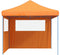 vidaXL - Partytent - inklapbaar - pop-up - met - 2 - zijwanden - oranje