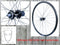 Velox Achterwiel 28 11V QR hybride/gravel disc CL 135mm