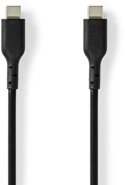 Nedis CCGL60710BK20 - USB 2.0 Type-C Bi-Directionele Kabel - 240W Power Delivery - Zwart 200cm
