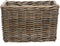 New Looxs Brisbane Large Fietsmand Voordrager - 39 liter - Rotan - Grijs