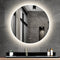Atlantic Jeron - Badkamerspiegel - 80 cm - LED-verlichting - Chroom