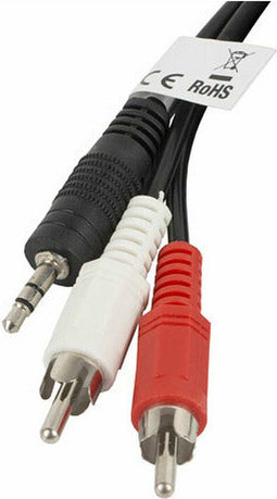 Jack Cable Lanberg CA-MJRC-10CC-0025-BK (2 m)