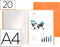 Liderpapel EC68, Project folder, A4, Oranje, 310 mm, 230 mm, 5 mm