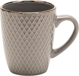 RAVENNA GREY BEKER D9XH10,7CM 32CL set van 6