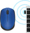 Logitech M171 - Draadloze Muis - 10 meter bereik - Blauw