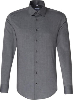 Seidensticker Businesshemd voor heren, slimfit, strijkvrij, Kent-kraag, lange mouwen, 100% katoen,
