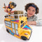 Tech Deck Sk8 Crew - 2-in-1 transformerende Ultra Sk8-bus met opbergruimte, vingerskateboard en figuur