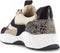 PS Poelman IVA - Dames sneakers - Chunky zool 4 cm - Zwart (38)
