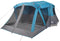 vidaXL - Tent - met - luifel - 4-persoons - waterdicht - blauw