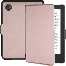 Hoesje geschikt voor Kobo Clara 2E E-reader - iMoshion Slim Hard Bookcase - Ook geschikt voor Tolino Shine 4 - Rosé Goud