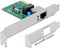 Delock 90381 - PCIe Adapter - 1x Gigabit Ethernet RJ45 - Low Profile