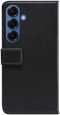 Mobilize Classic Gelly - Flip Cover - Kunstleer - Zwart - Samsung Galaxy S25