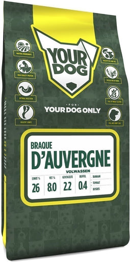 Yourdog braque d'auvergne volwassen - 3 KG