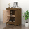 vidaXL - Dressoir - 70x35x80 - cm - massief - grenenhout - honingbruin