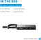 HP USB-C Travel Hub G2 - USB-C dockingstation - 1x HDMI 2x USB 3.2 Gen1