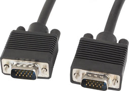 VGA Cable Lanberg CA-VGAC-10CC-0100-B 10 m Black