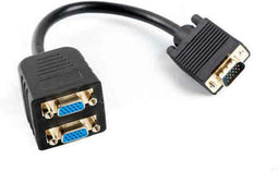 VGA Extension Cable Lanberg AD-0020-BK 0,2 m