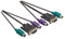 VGA Kabel VGA Male+ 2x PS2 Male - VGA Male+ 2x PS/2 Male 2.00 m Zwart