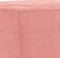 vidaXL - Bankje - 70x35x41 - cm - fluweel - roze