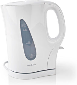 Nedis Waterkoker - 1.7 l - Kunststof - Wit - Strix-controller - Droogkookbeveiliging