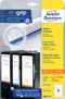 Avery - Ordnerrugetiketten - 192 x 59 mm - permanent klevend - wit (1 stuk)