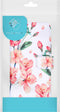 iMoshion Hoesje Geschikt voor iPhone 13 Hoesje Met Pasjeshouder - iMoshion Design Softcase Bookcase - Wit / Blossom Watercolor White