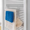 Metaltex - Handdoekrek radiator - Handdoekhaak - Handdoekhouder - Zilver - Ophangen zonder boren - 39 x 15 x 20 cm