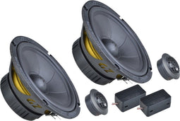 Ground Zero Iridium GZIC 165.2 - Autospeakers - 16,5 cm 2-Weg Compo Speaker Set 150W (2 stuks)
