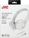 JVC HA-S33UC - USB-C hoofdtelefoon - Comfortabel en stijlvol - Wit