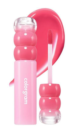 Colorgram Fruity Glass Tint 04 Sulking Watermelon - Lipkleur - Opbouwbaar van subtiel tot intens - Levendige watermeloenroze (3g)