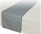 Tafelloper Decoris Navy Blauw/Wit Textiel (32 x 150 cm)